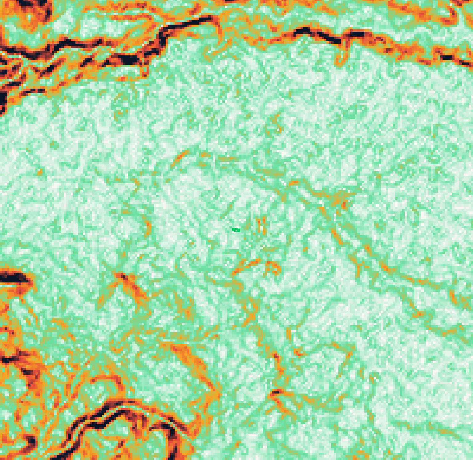 Mapa Pendiente SRTM · 30 m